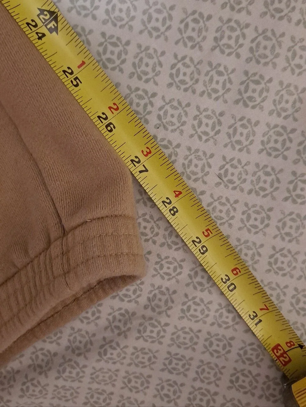 And1 Womens Frumpy Tan Pull-On Jogger Pants Sz XL